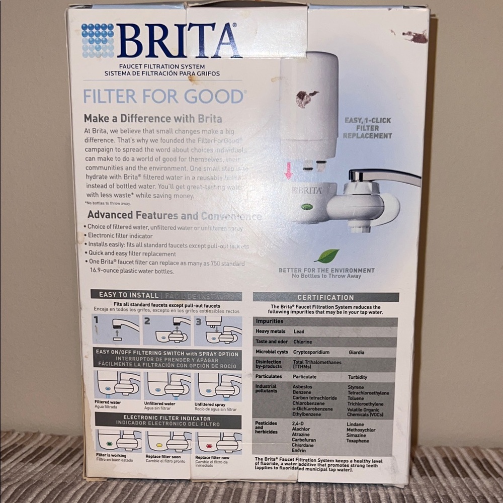 Brita Complete Faucet Filtration System – New in Box - Picture 3 of 6